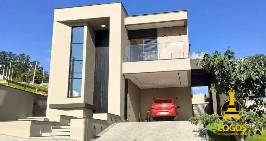 Casa com 3 dormitórios à venda, 298 m² por r$ 1.490.000 - condomínio alto da floresta - bom jesus dos perdões/sp