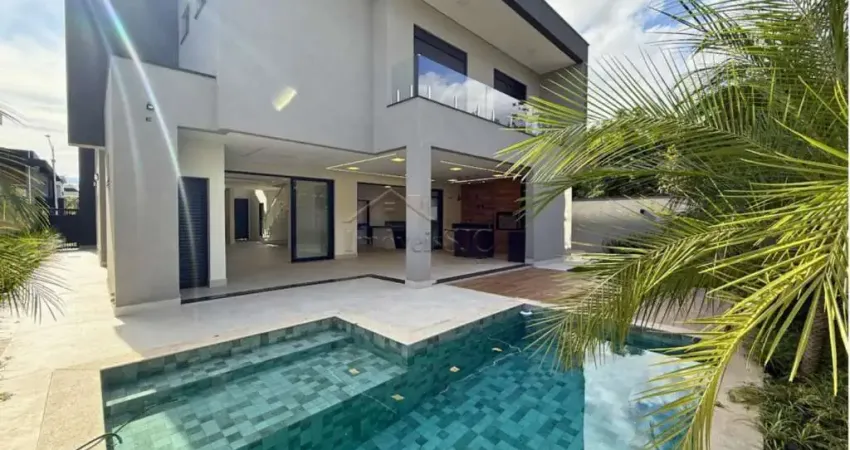 Casa em condomínio fechado com 4 quartos à venda na Avenida Loth Bagunha Maldos, Rua José Fábio Tau, Jardim do Golfe, São José dos Campos