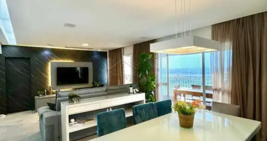 Decorado e vista livre, 143 metros com 3 suites - grand splendor