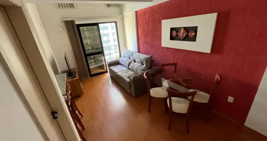 Apartamento Duplex Mobiliado com Mezanino, ar condicionado e Vista Definitiva Próximo à Praça do Aquarius
