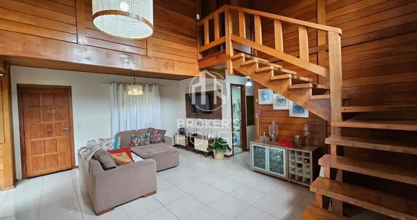 Chácara com casa duplex, 240m² à venda em domingos martins, es