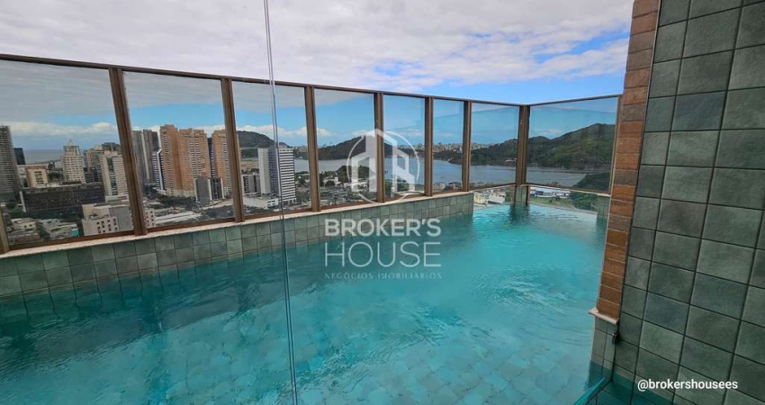 Apartamento à venda, 2 quartos/suite - andar alto -  Praia do Suá, Vitória, ES