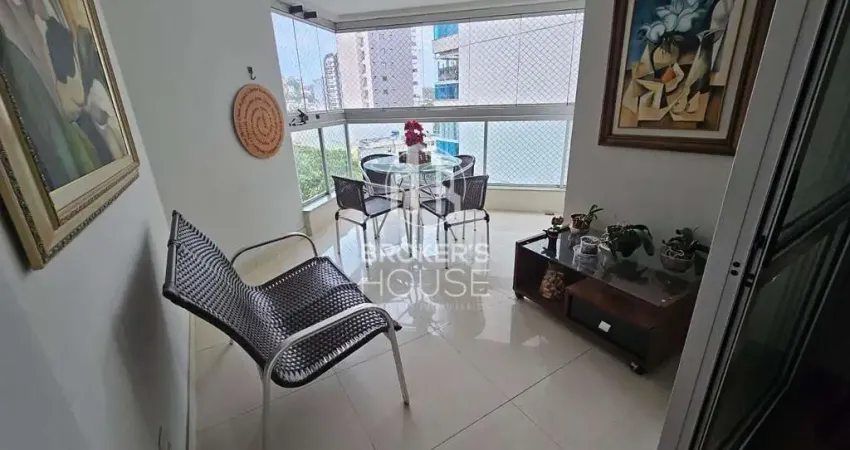 Apartamento para locação mobiliado 3 quartos/1suíte, 110m² -r$ 6.000,00/mês - bento ferreira, vit