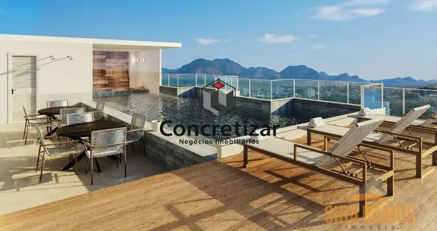 Lançamento quadra do mar 2 e 3 quartos (1 suíte) residencial napoli praia do morro, guarapari/es (prev. 03/25)