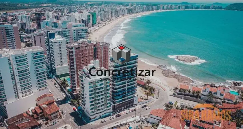 Apartamento frente para o mar 3 quartos (1 suíte) prainha, guarapari/es