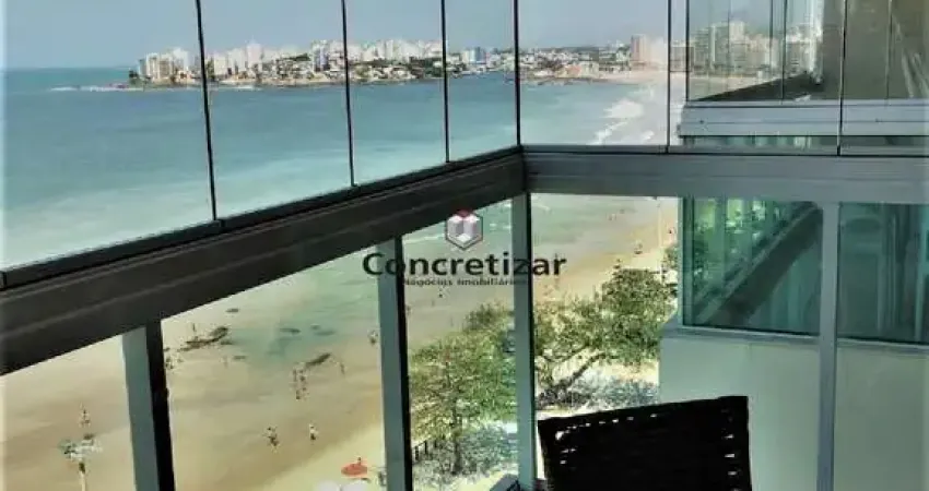 Apartamento Frente Mar à Venda com 3 Quartos na Praia do Morro Guarapari-ES