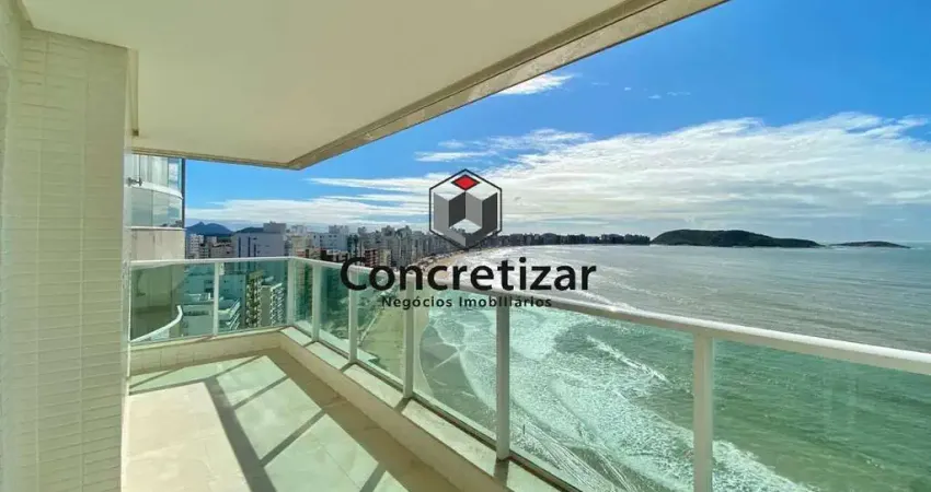 Apartamento à venda frente mar, com 3 quartos na praia do morro guarapari-es