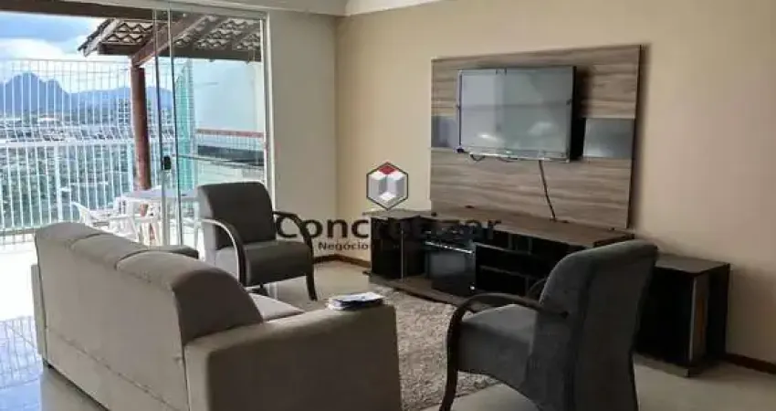 Imperdível cobertura à venda em Guarapari-ES, Praia do Morro! 3 quartos, 1 suíte, 2 salas, 2 vagas de garagem, 163m²!