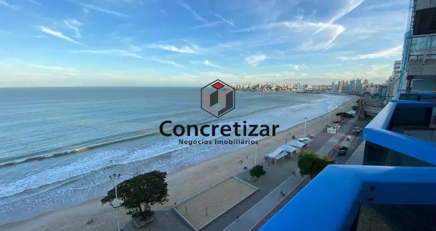Cobertura linear frente mar à venda com 4 quartos na praia do morro, guarapari-es
