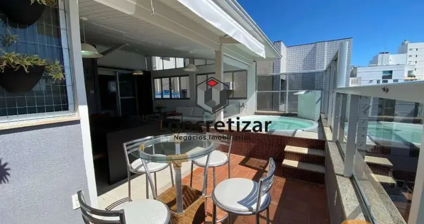 Cobertura duplex vista para o mar 3 quartos (2 suítes) centro, guarapari/es