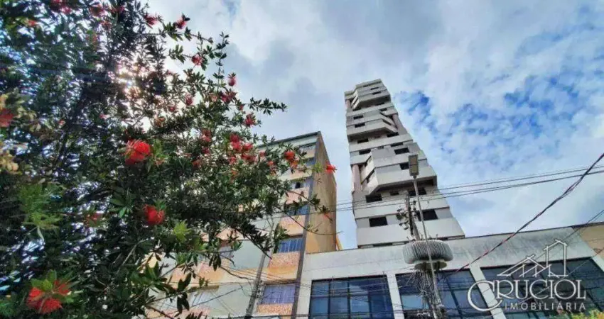 Apartamento com 1 dormitório, 30 m² - venda por r$ 180.000 ou aluguel por r$ 850,00/mês - centro - londrina/pr