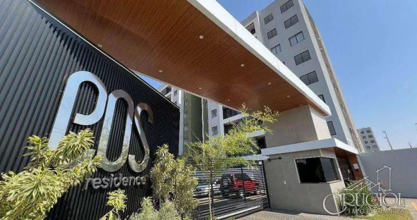 Apartamento com 2 dormitórios, 57 m² - venda por R$ 250.000,00 ou aluguel por R$ 1.700,00/mês - Gleba Esperança - Londrina/PR