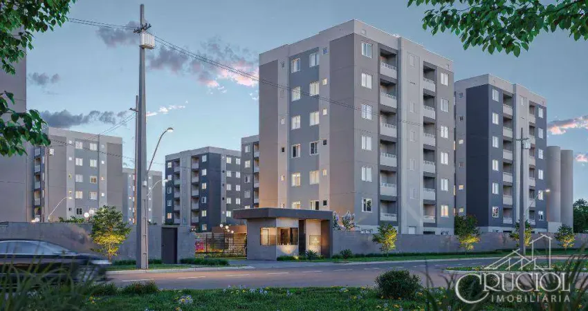 Apartamento com 2 dormitórios (programa minha casa minha vida)