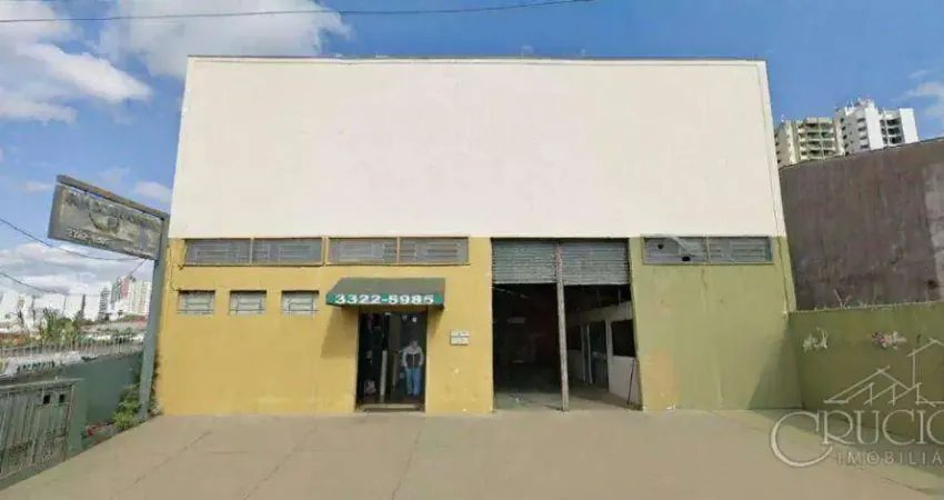 Barracão para alugar, 645 m² por r$ 10.300,00/mês - centro - londrina/pr