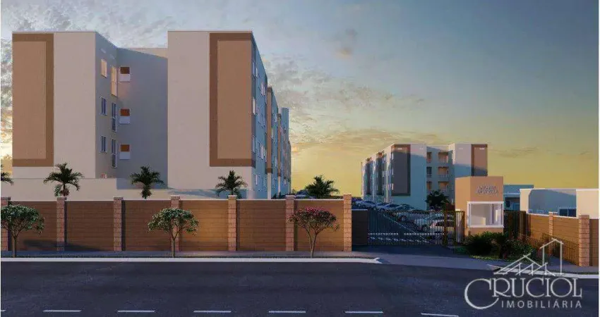 Apartamento com 2 dormitórios, 40 m² - venda por r$ 190.000,00 ou aluguel por r$ 1.385,83/mês - pioneiros - londrina/pr