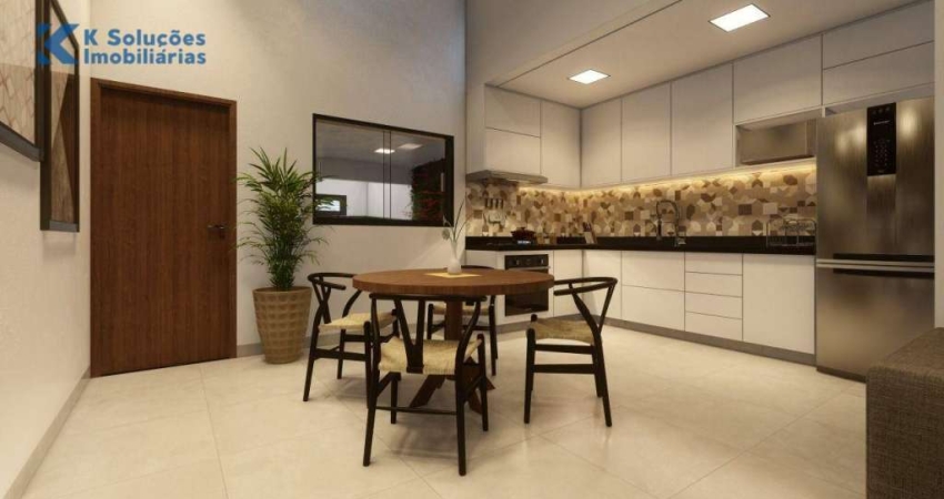 Casa à venda, 106 m² por R$ 562.000,00 - Vila Santista - Bauru/SP