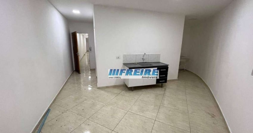 Apartamento com 1 dormitório para alugar, 50 m² por R$ 1.410,00/mês - São José - São Caetano do Sul/SP