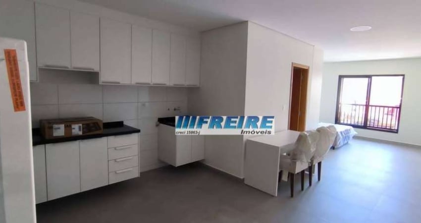 Studio com 1 dormitório para alugar, 35 m² por R$ 2.060,00/mês - Nova Gerti - São Caetano do Sul/SP