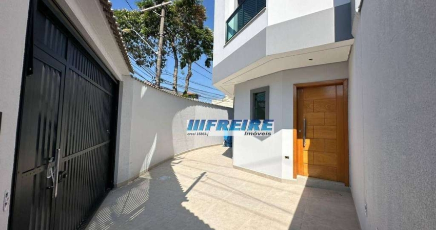 Sobrado com 2 dormitórios à venda, 112 m² por R$ 665.000,00 - Vila Curuçá - Santo André/SP