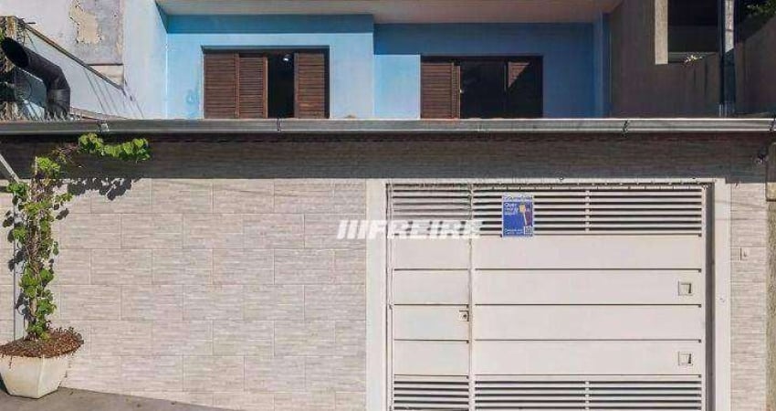 Sobrado com 3 dormitórios à venda, 111 m² por R$ 520.000 - Vila Scarpelli - Santo André/SP