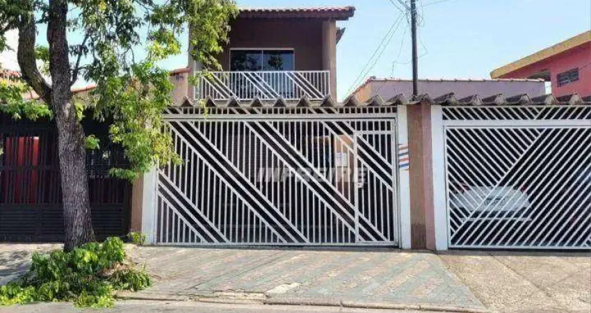 Sobrado com 3 dormitórios à venda, 201 m² por R$ 509.000,00 - Jardim Santo Alberto - Santo André/SP