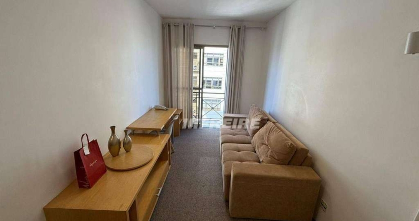 Flat com 1 dormitório para alugar, 48 m² por R$ 3.500/mês - Barcelona - São Caetano do Sul/SP