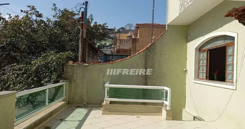 Sobrado com 3 dormitórios à venda, 390 m² por r$ 1.400.000,00 - vila palmares - santo andré/sp