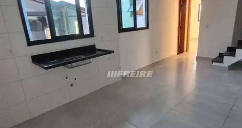 Cobertura com 2 dormitórios à venda, 90 m² por r$ 405.000 - vila tibiriçá - santo andré/sp