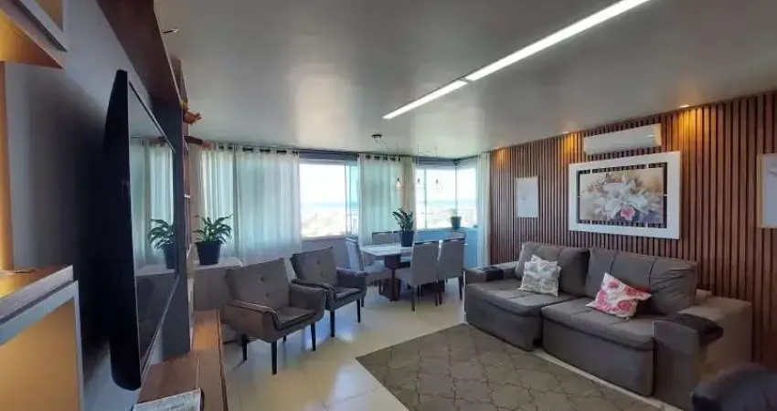 Apartamento de 02 dormitórios, mobiliado, com vista para o mar no Centro de Tramandaí