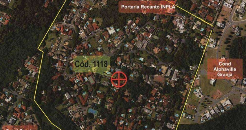 Terreno à venda, 1000 m² por R$ 690.000,00 - Recanto Inpla - Carapicuíba/SP