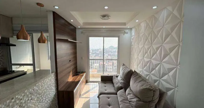 Apartamento com 2 dormitórios à venda, 47 m² por r$ 320.000,00 - carapicuíba - carapicuíba/sp