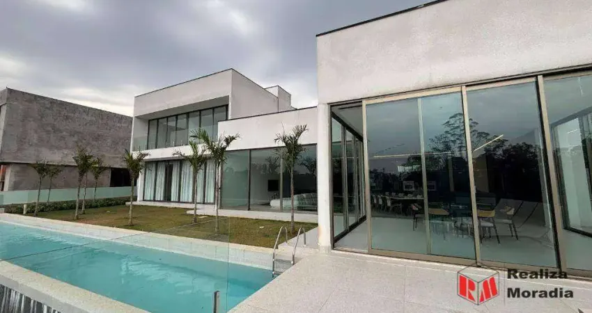 Casa com 4 suites à venda, alto padrão 600 m² por r$ 10.000.000 - granja viana - cotia/sp