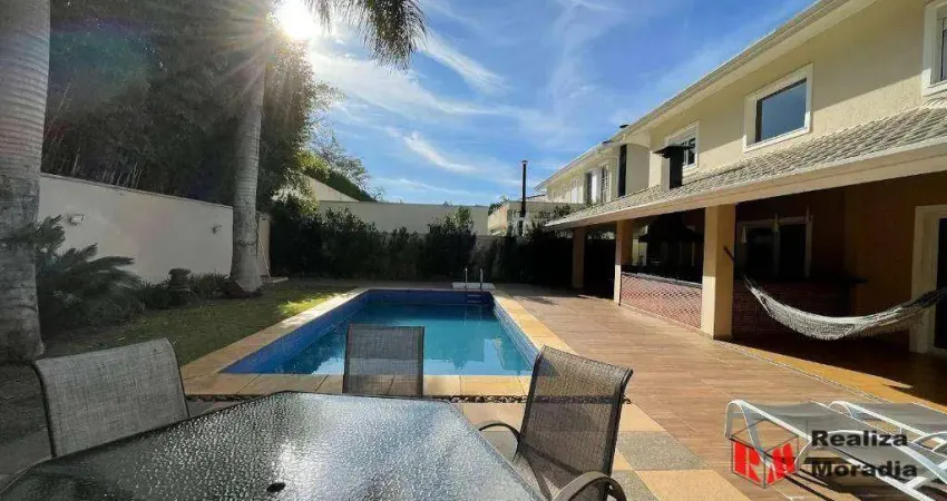 Casa com 4 dormitórios à venda, 340 m² por r$ 2.700.000,00 - granja viana - cotia/sp