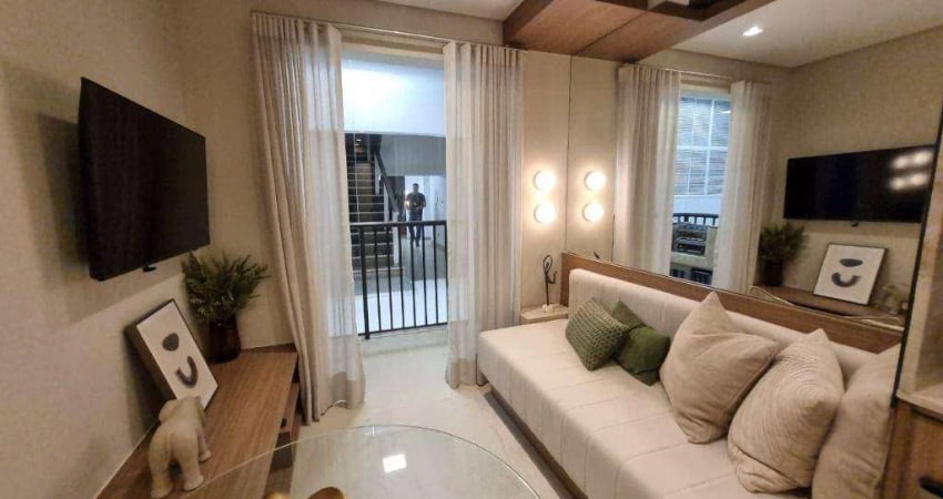 Apartamento novo com 2 dormitórios à venda, 34 m² por r$ 326.000 - butantã - são paulo/sp