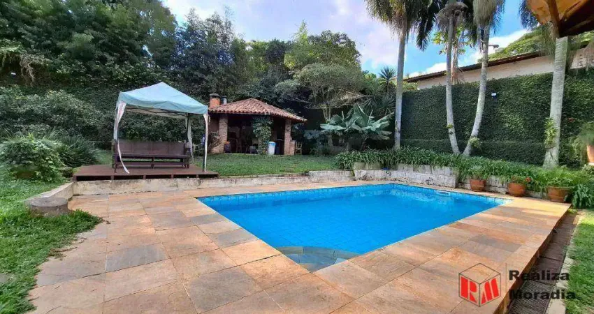 Casa com 5 dormitórios, sendo 3 suítes à venda - granja viana - cotia/sp