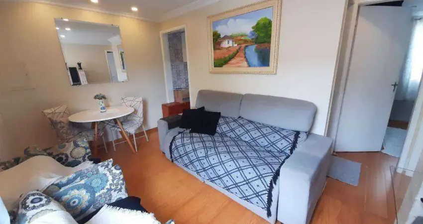 Apartamento com dois dormitórios, 3º andar, jardim da glória, cotia, sp