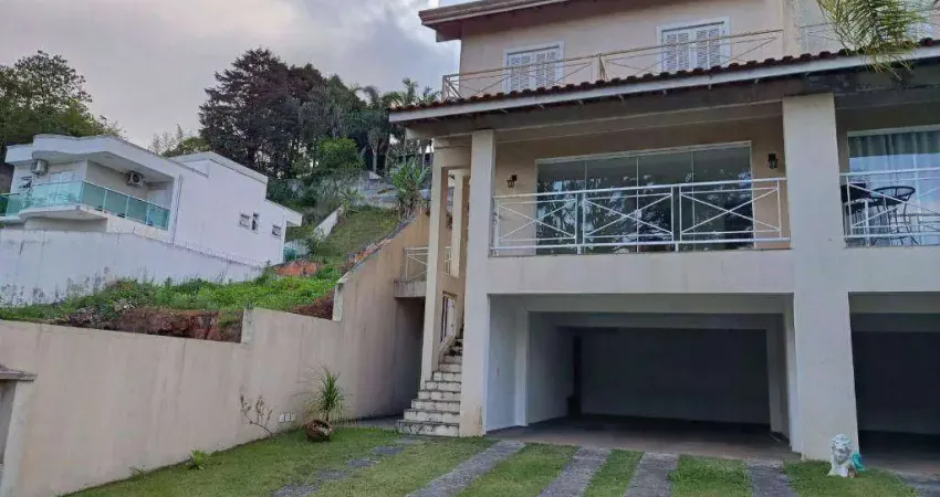 Casa com 4 dormitórios - 2 súites - chácara canta galo -  granja viana