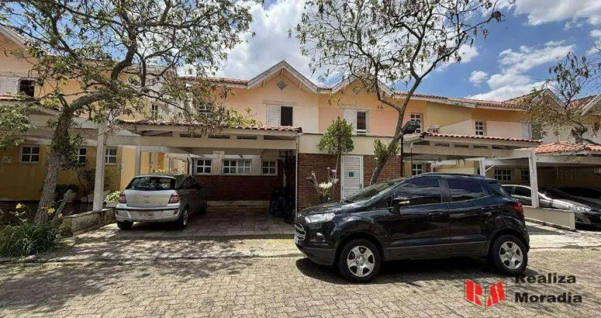 Casa com 3 dormitórios, piscina e quadra de tênis à venda, 180 m² por r$ 990.000 - granja viana - cotia/sp