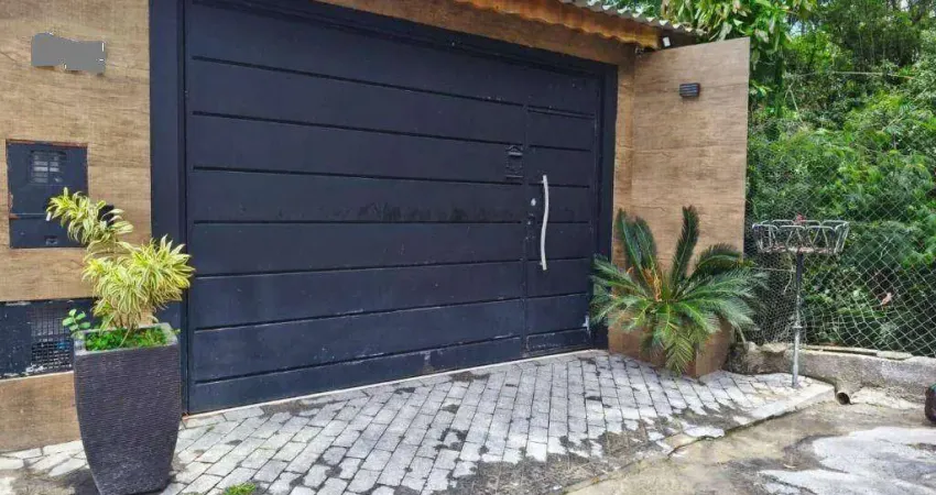 Linda casa com 3 dormitórios e 2 vagas cobertas - chácara vista alegre - cotia