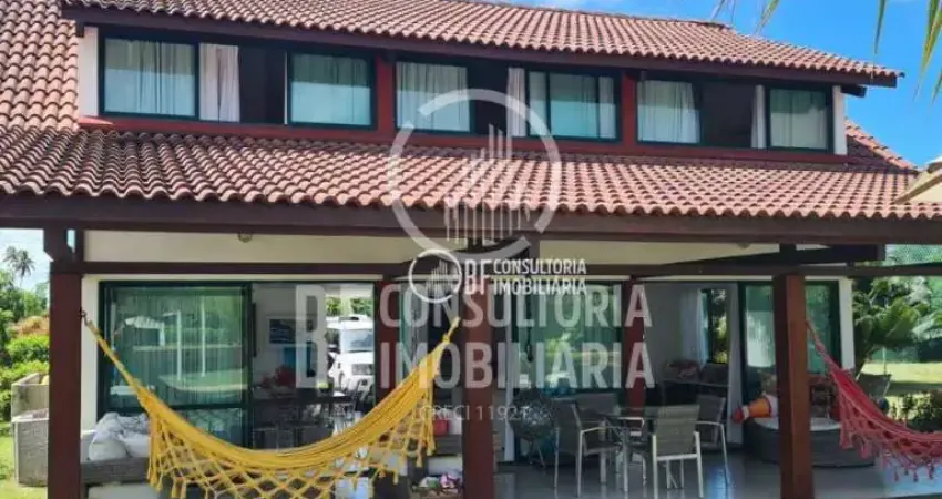 Casa de alto padrão 200m² com 4 quartos em condomínio fechado em enseadinha/serrambi