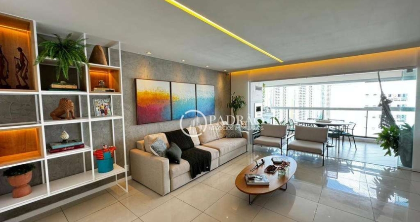 Vendo  Apto° Impecável 170m° 4 Qts 3 Suítes 3 Vagas Andar Alto no Le Parc
