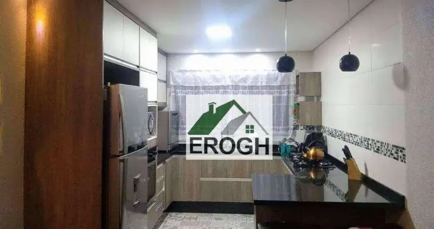 Sobrado à venda, 136 m² por R$ 620.000,00 - Santa Maria - Santo André/SP
