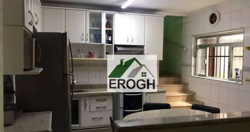 Sobrado à venda, 218 m² por R$ 680.000,00 - Vila Palmares - Santo André/SP