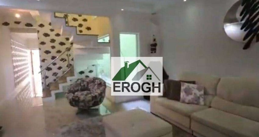Sobrado à venda, 175 m² por R$ 950.000,00 - Parque das Nações - Santo André/SP