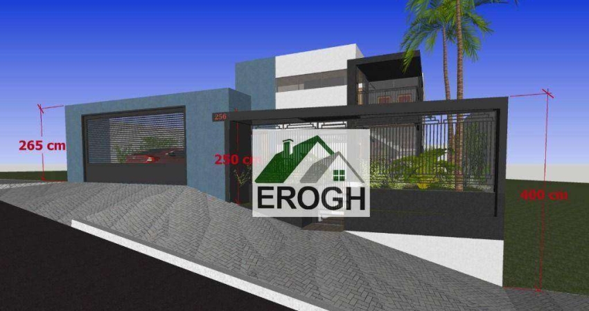 Terreno à venda, 267 m² por R$ 392.000,00 - Baeta Neves - São Bernardo do Campo/SP