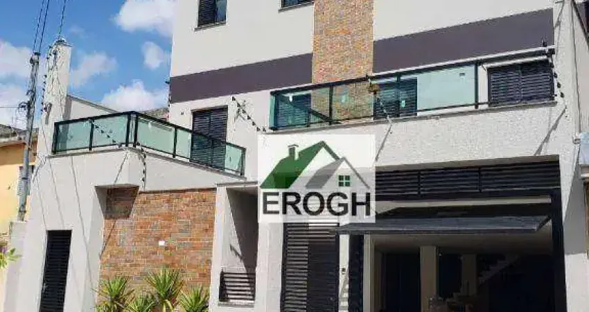 Apartamento com 2 dormitórios à venda, 45 m² por R$ 350.000 - Parque João Ramalho - Santo André/SP