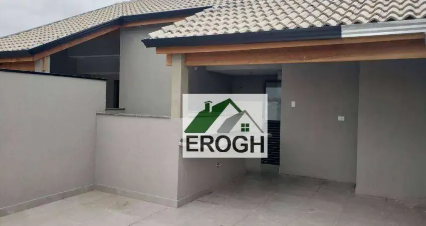 Cobertura com 2 dormitórios à venda, 90 m² por R$ 450.000 - Parque João Ramalho - Santo André/SP