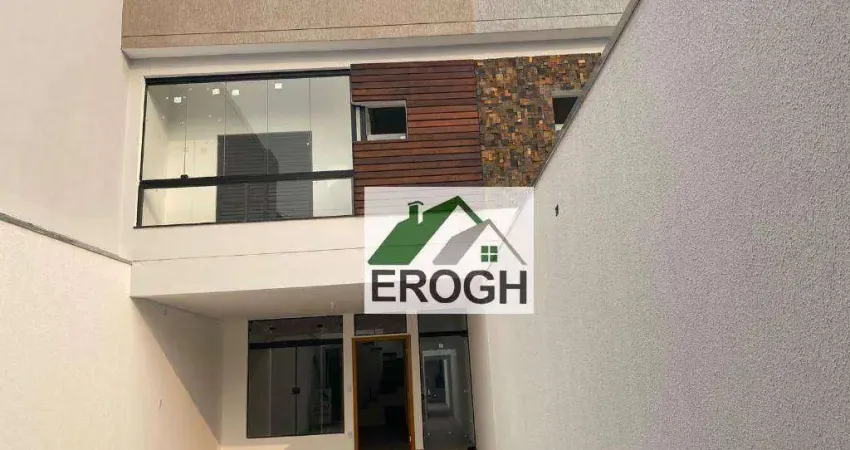 Sobrado com 4 suítes à venda, 235 m² por R$ 1.330.000 - Paraíso - Santo André/SP