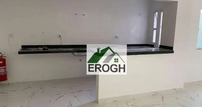 Apartamento à venda, 90 m² por R$ 555.000,00 - Vila Curuçá - Santo André/SP