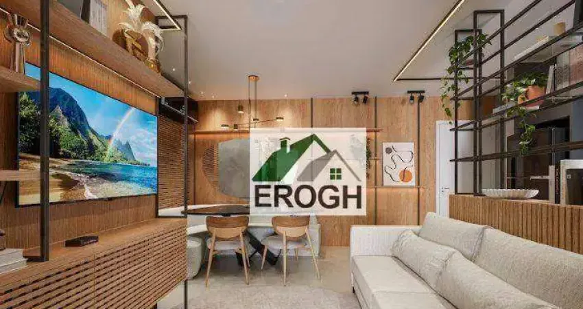 Apartamento com 2 dormitórios à venda, 56 m² por R$ 530.000,00 - Casa Branca - Santo André/SP